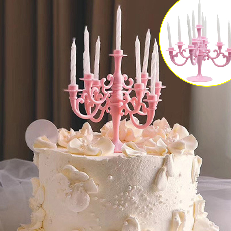 Candle Supplies Luxury - كعكة الديكور الشمعدان شمعة الخبز الرجعية