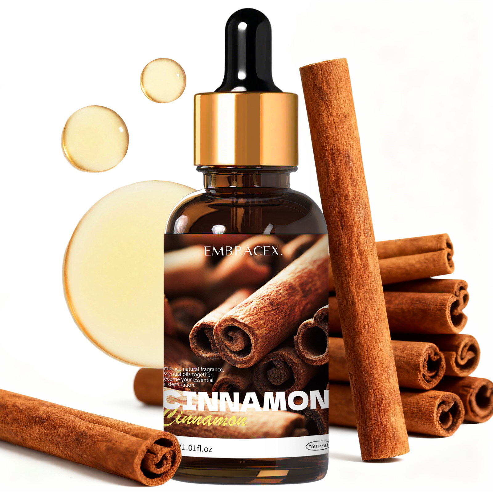 Candle Oil Supplies - زيت القرفة العطري النقي 30 مل،