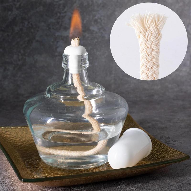 فتائل لصنع الشموع 1 لفة/32.81  - مراجعة Candle Oil Supplies وسعره