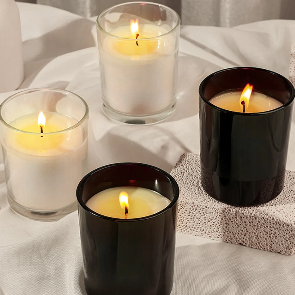 جرة شمع زجاجية فاخرة حوامل شمو - مراجعة Candle Supplies Luxury وسعره