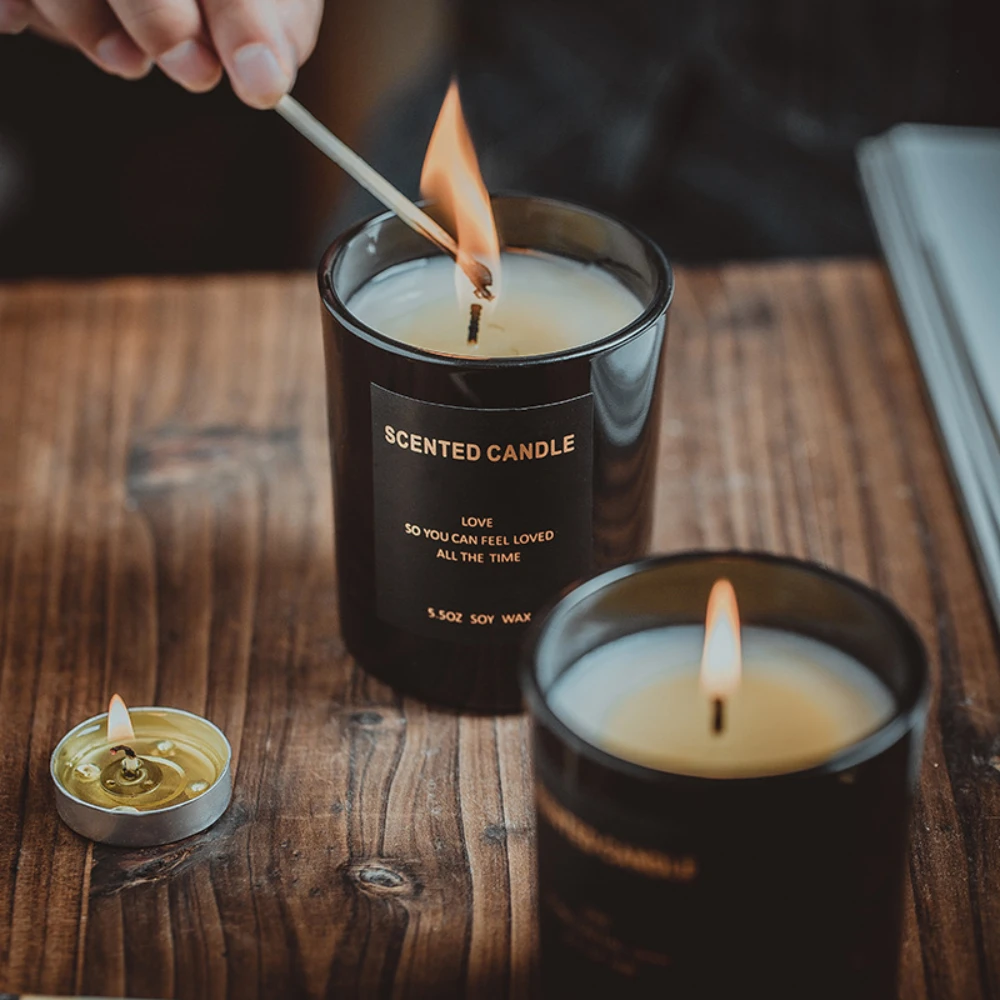 جرة شمع زجاجية فاخرة حوامل شمو - مراجعة Candle Supplies Luxury وسعره